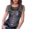 Striped T-Shirt Women Tees 3D Print Short Sleeve Comfortable Sportwear T Shirts