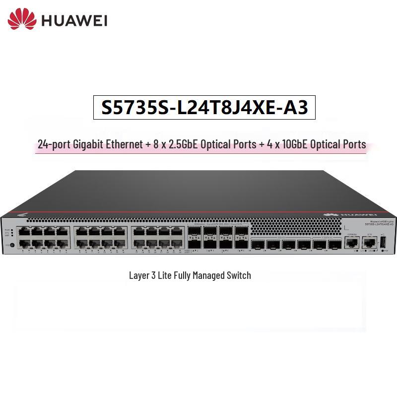 Huawei KunLun S5735S-L24T8J4XE-A3 Managed Enterprise Switch