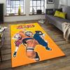 1pc NARUTO Design Area Rug - Non-Slip, Soft & Cozy Floor Mat for Living Room, Bedroom, Office - Indoor/Outdoor Decorative Carpet