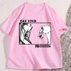 Eat Your Protein Anime TShirt for Men Women Casual Soft Oneck Short Sleeve Tshirt Man Clothing Y2k Streetwear Ropa Hombre