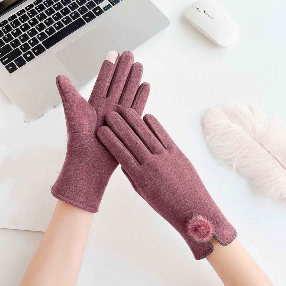 Outdoor Cold Weather Gloves Fashion Thermal Gloves New German Velvet Gloves