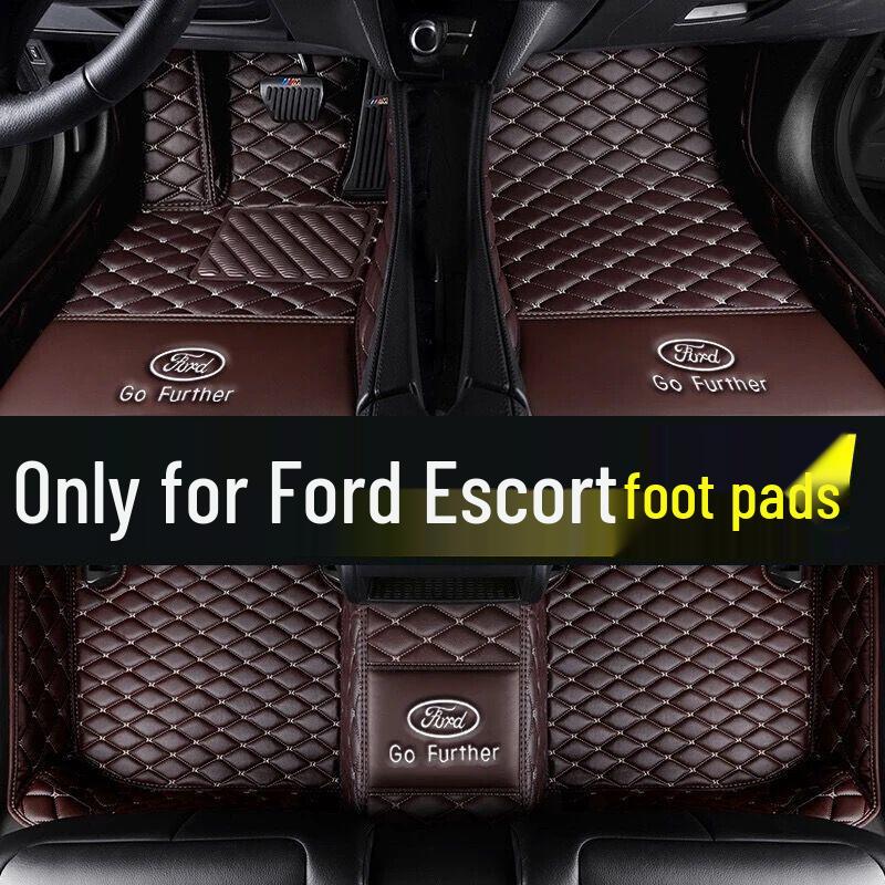 Ford Escort Floor Mats for Models 2015-2019, 2021 - Custom Fit Surround Pedal Mats
