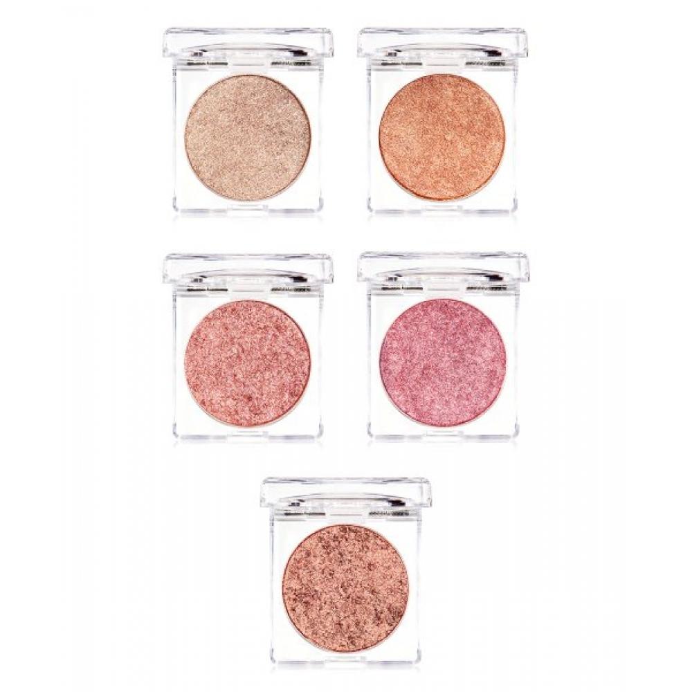 The Face Shop Metallic Cube Eyeshadow 3.2g  5 Colors 05 Dusty Copper