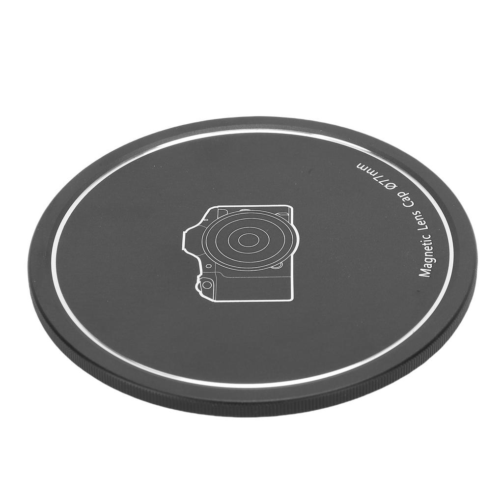 77mm Objektiv   Aluminiumlegierung Magnetische und Gewindehalterung   ive Objektiv   Abdeckung für Spiegellose Kamera