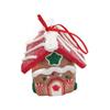 Fashion Christmas House Cute Hanging Ornament Christmas Tree Decoration Pendant  Xmas Tree