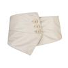 Button PU Leather Corset Spicy Girl Western Cowboy Belt Retro Wide Belt  Ladies
