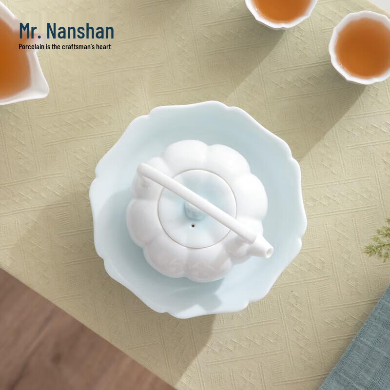 Nanshan Kung Fu Ceramic Teapot & Tray Gift Set