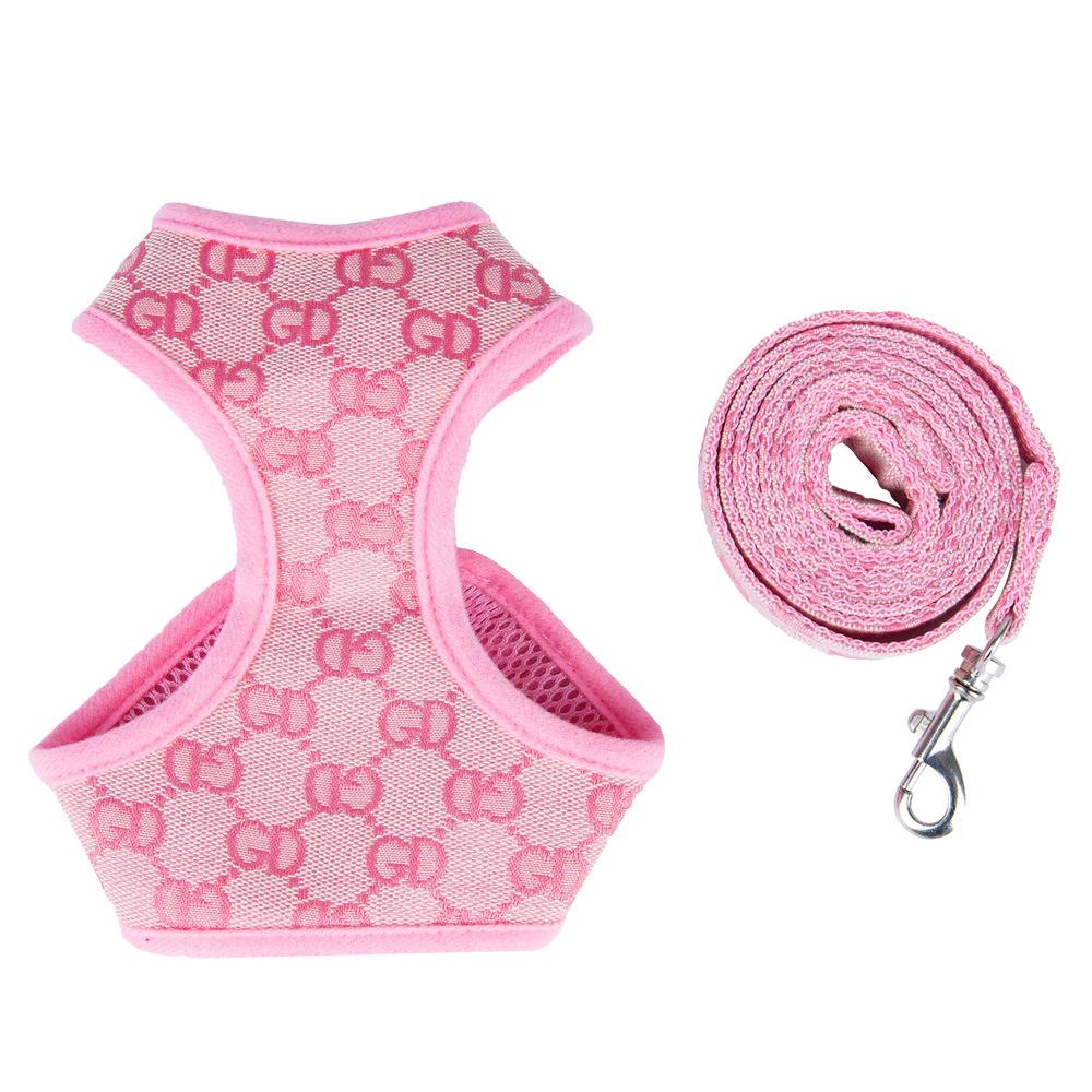 Pet Dog Chest Anti-stranglehold Traction Rope Adjustable Set