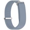 Metal Buckle Wave Texture Silicone Watch Band for Google Fitbit Air Replacement Strap