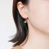 Kuma K10 Yellow Gold Pearl Earrings KMJA0023 PF [Official] [Vendome Aoyama] [Kengo + MA,YU] [Kengo Kuma]