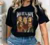 Mach es Lady Retro Chit Lustiger Humor Süßes Chit Shirt Hemd Billiges Material Polyester Streetwear Lässig Klassisch Tik Tok Meme Kleidung