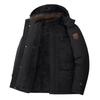 New Winter Men's Fleece-Lined Parka Coat Casual Vintage Military Workwear Jacket Thickened Detachable Hooded Parkas Men Overcoat