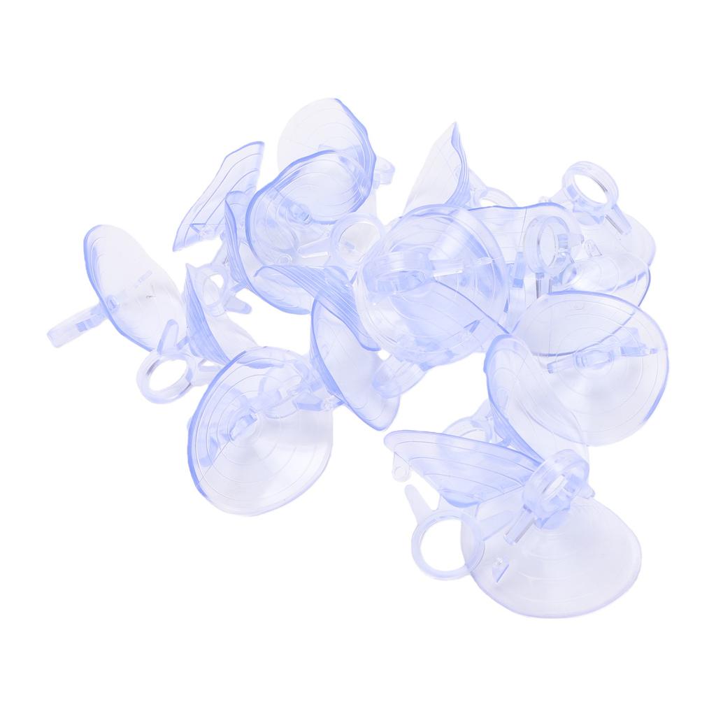 20PCS Car Sun Visor Fixing Suction Cup Rubber Mini Pull Ring Automotive Window Sucker Hook for Car Kitchen Bathroom