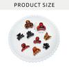 6Pcs Hair Clip Set Vintage Leopard Acrylic Hair Claws Small Hairpin Hairpieces for Women and Girls Fashion Accessories