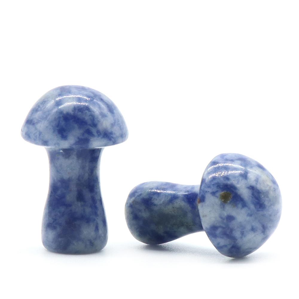 

2 шт. мини-орнамент из натурального камня, декоративная грибная форма, кварцевые камни, небольшой домашний декор, мебель для Рождества, Хэллоуина, ювелирные изделия, подарки 28x18 мм 2Pcs/28x18mm