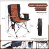 Portable Outdoor Folding Sea Dog Camping Chair with Armrests