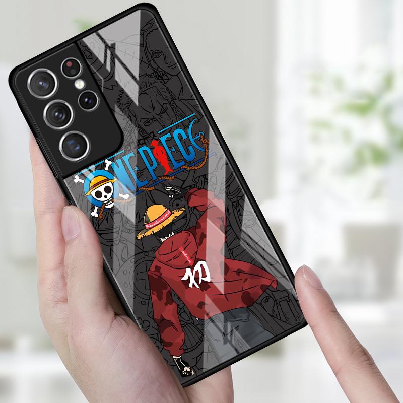 Phone Cover Case for Samsung Galaxy S25 S20 FE S21 S22 Note 10 20 8 9 S23 Plus S8 S9 S10 S24 Ultra OneS P-ieceS Luffs