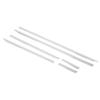 ABS Silver Color Car Side Door Body Panel Moulding Trim Fits for HiAce 2019