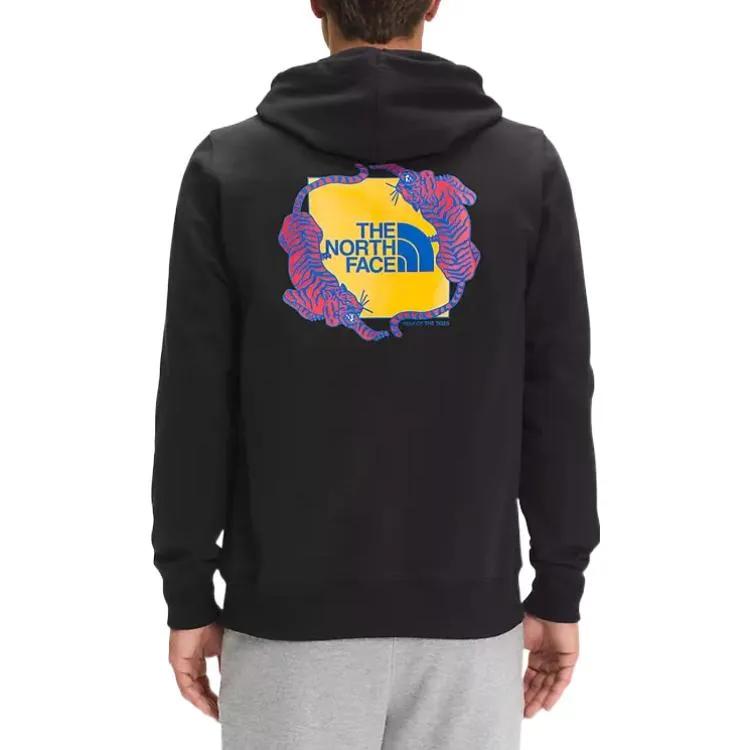 THE NORTH FACE KAWS Joint Collection Sweatshirts Men's Black Hooded Moderate Regular (Unisex) Sweatshirts NF0A5J8Z JK3