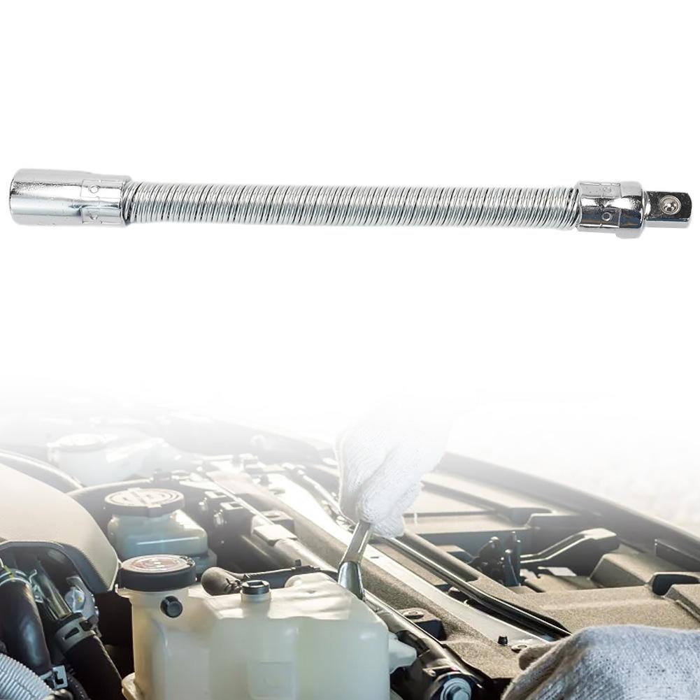 Flexible Stecknussverlängerung 1 Stück 45# Stahl 90-Grad Biegung Kombinationsschlüssel