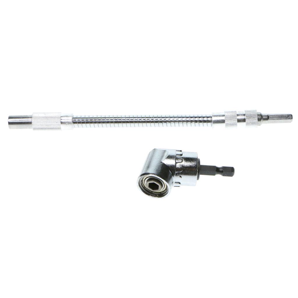 Buy Angle Drill and Flexible Shaft Bits Extension Screwdriver Bit ...