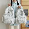 Schulranzen neuer Ins-Stil Tie-Dye-Schulranzen Damen Koreanische Version leichter Rucksack Mittelschülerin leichter Rucksack große Kapazität