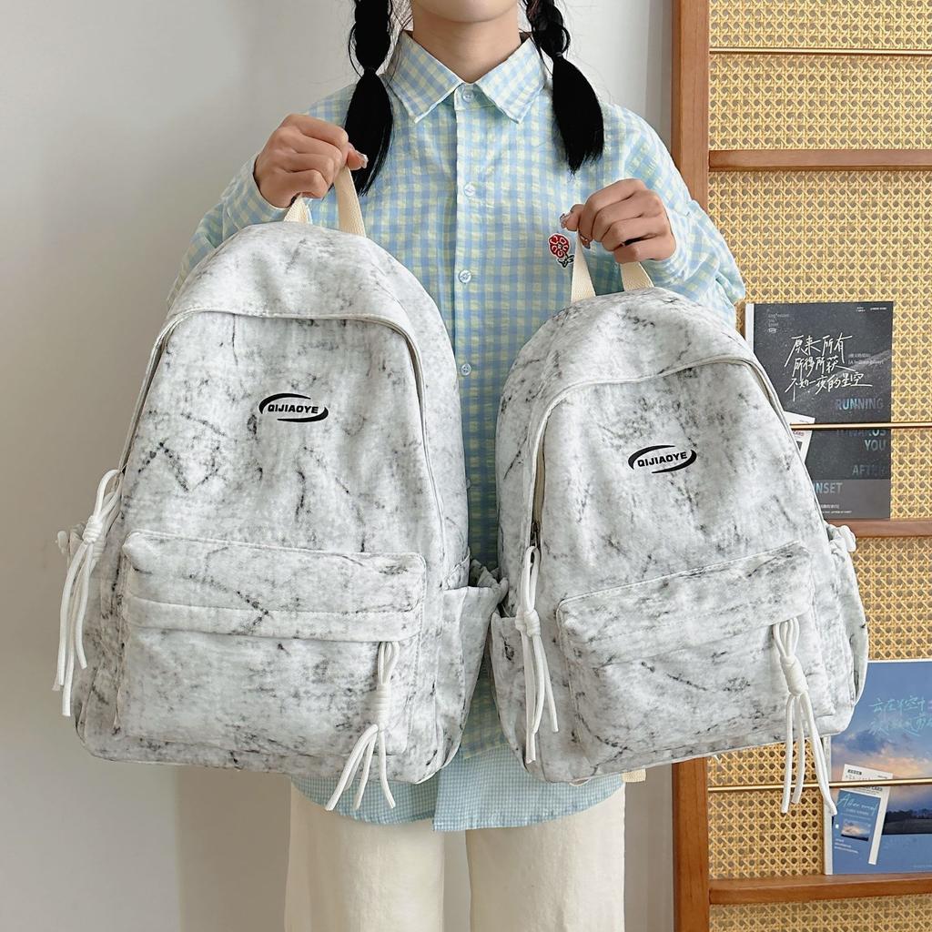 Schulranzen neuer Ins-Stil Tie-Dye-Schulranzen Damen Koreanische Version leichter Rucksack Mittelschülerin leichter Rucksack große Kapazität