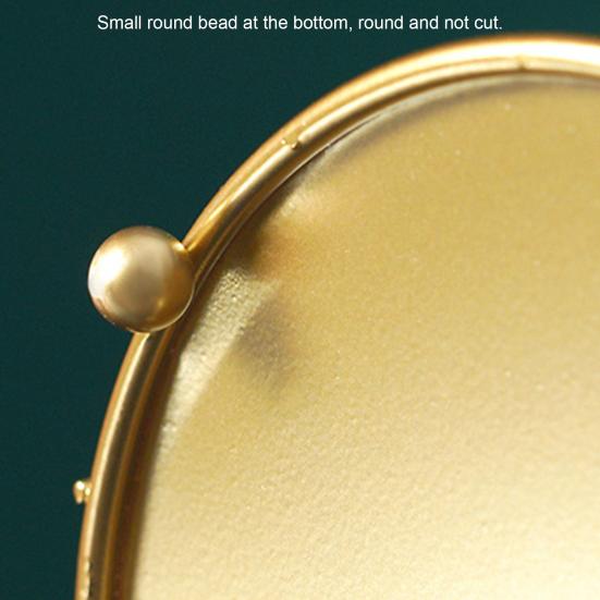 Käfigform Make-up-Organizer, große Kapazität, hohl, dekorativ, elegant, glänzend, Kosmetikhalter, Haushaltsbedarf