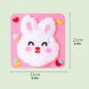 Handmade Wool Embroidery Kit Children's Handmade Plush Sewing Board DIY Sewing Plush Animals Educational Craft Kit