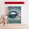 Philadelphia Eagles Personalized Name Diamond Paintings Mosaic Wall Round Diamond Art Painting Kits Embroidery Crystal Accessories Frameless