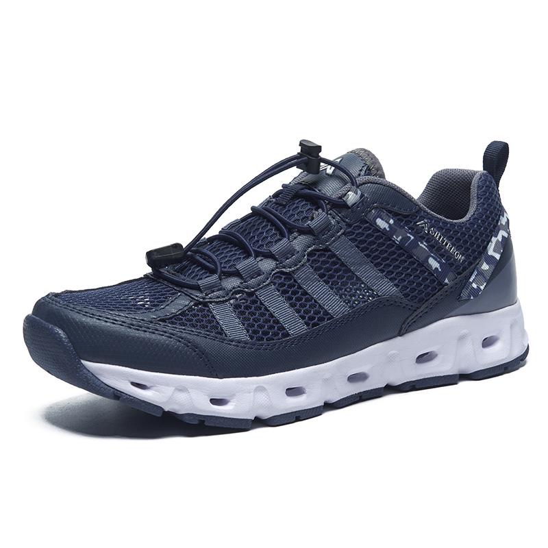 Fashion New Men Outdoor Hiking Shoes Aqua Shoes Walking Sneskers Sport Water Shoes Climbing Trekking Wading Shoes Quick-Dry River Sea