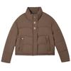 Fashion Winter Woman Short Parkas Stand Collar Loose Women's Coat Thick Warm Jackets