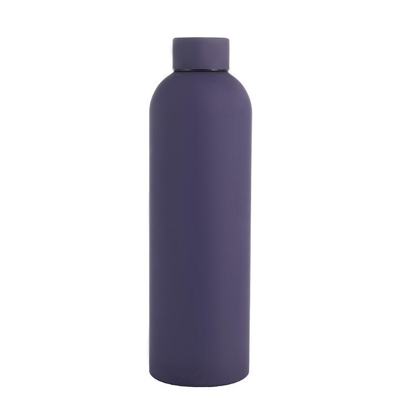 Stylish American-Style Double-Wall Vacuum Insulated Sport Bottle: Compact, Portable, Large Capacity
