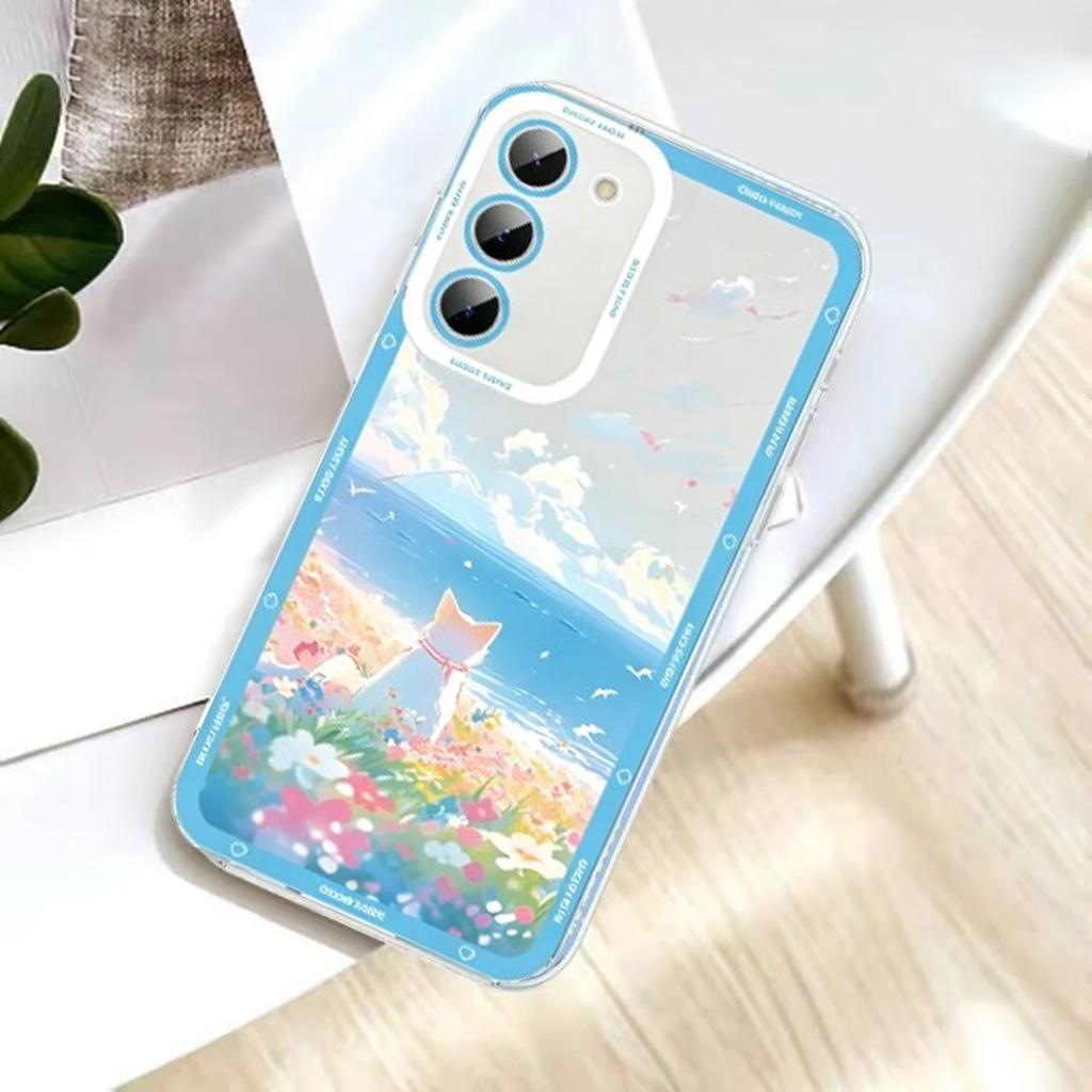 Cut Cat Scenery Case For Honor X8D X9D X7D X9A X8C X7A X9B X7B X8B 90 Lite Nova 5T 3i Cover Silicone Transparent