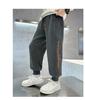 Boys Thick Lambswoolen Pants Winter Teenager Plush Velvet Trousers Children Cotton Sports Pants Big Kids Warm Snow Clothing