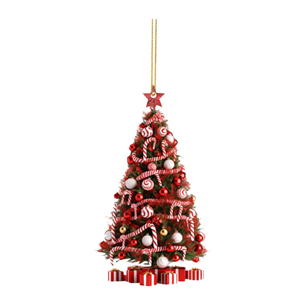 Christmas Decoration Decorative Celebration Xmas Hanging Pendant Party Supplies for Cabinet Office Living Room Home Bedroom