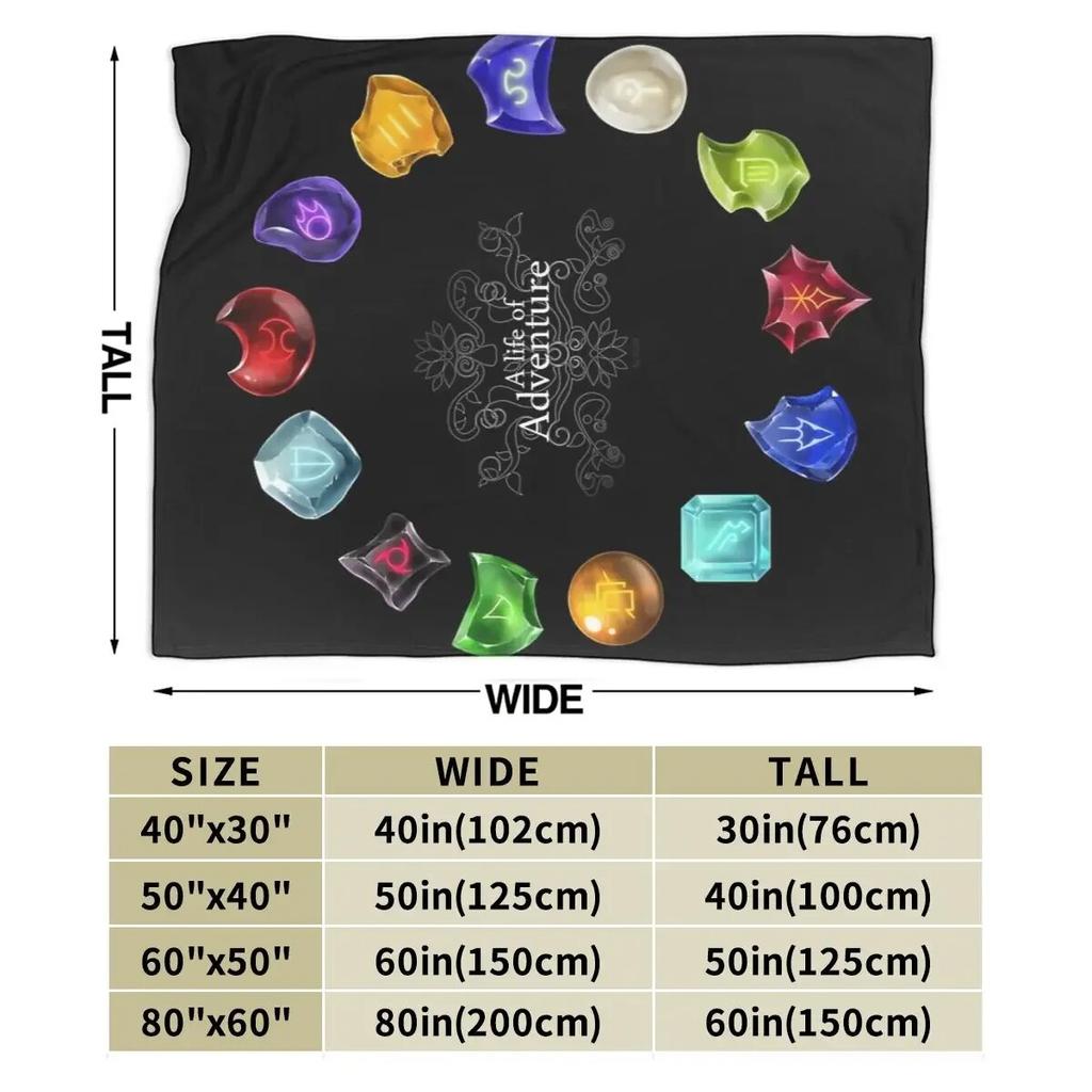 Eine Decke für ein Leben voller Abenteuer Weiche Warme Flanelldecke Tagesdecke für Bett Wohnzimmer Picknick Reise Zuhause Sofa