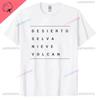 Venezuela Desierto Selva Nieve Volcan Gift TShirt Venezuelan Peoples Minimalist Graphic Print Shirt for Unisex  Short Sleeves