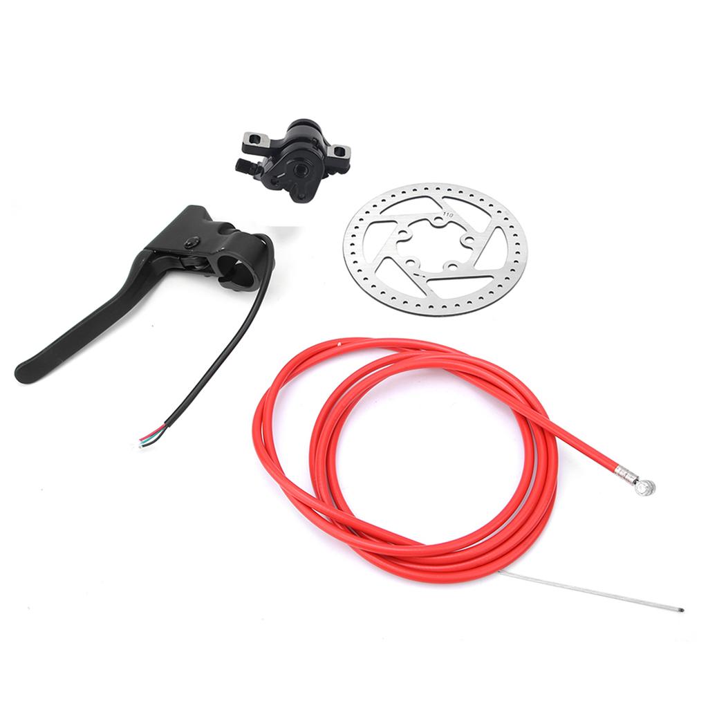 Metal Disc Brake Device Set Brake Line Handle for Xiaomi M365 Electric Scooter Accessories Kit