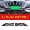 Car Style Front Racing Grille Ect Water Tank Net Dust Proof Cover Accessories Exterior Sticker For Changan UNI-K UNIK  +