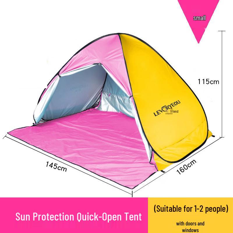 ZISIZ Quick-Open Outdoor Kids Camping Tent