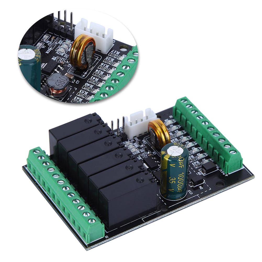 Placa de Controle Industrial Simples Programável Baseada em FX1N 2N-6MR T 10 14 20MR