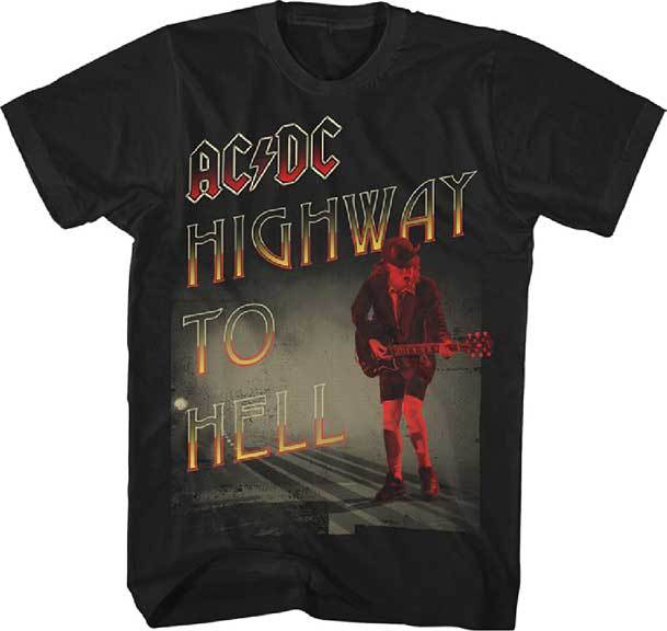 

AC-DC - Red Highway to Hell T Shirt S,M,L,XL,2XL Brand New Official Merchandise XL