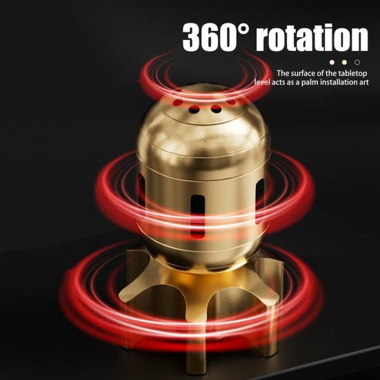 Messing Bomben Spinner 360° Rotierend Tragbar Stressabbau Mini Metall Bomben