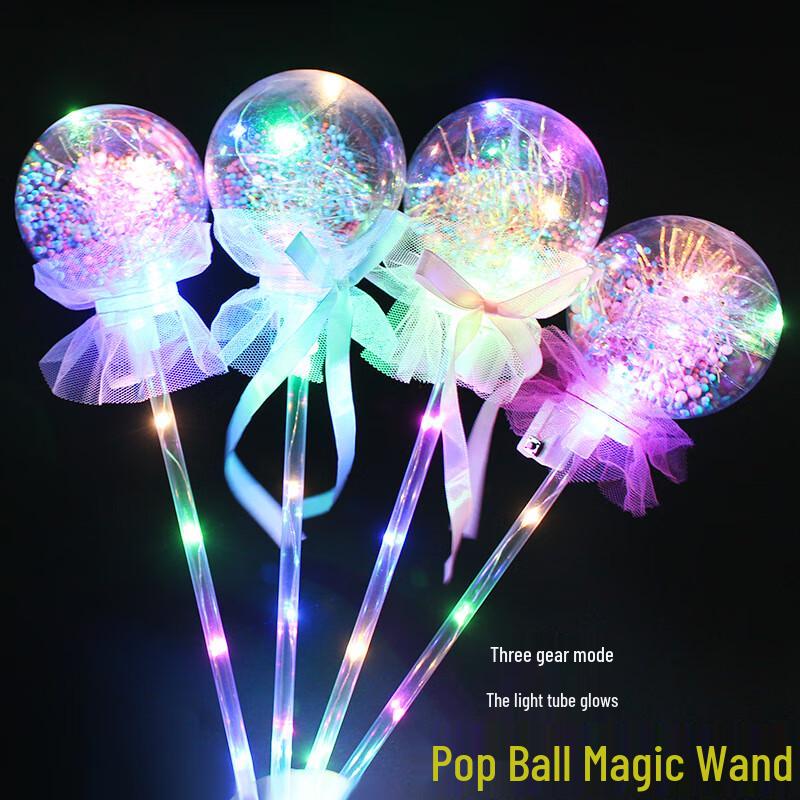 Kids Flashing Princess Magic Wand Set