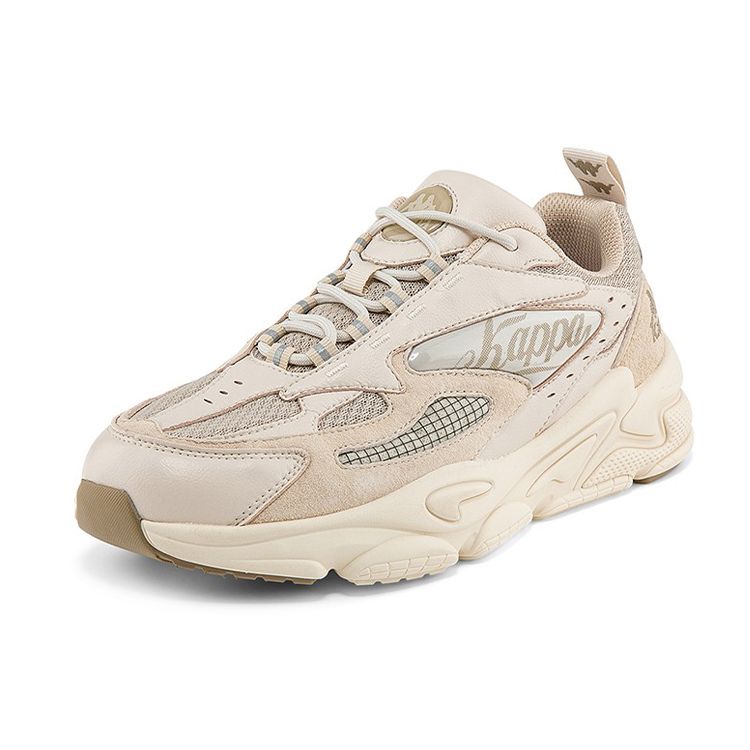 Kappa Lunar Exploration Generation Retro Casual Shock Absorption Non-Slip Wear-Resistant Low-Top Dad Shoes Unisex sneakers Brown K0BZ5MC15D-602
