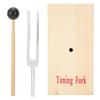 440Hz Stimmgabel Set Aluminiumlegierung Hammer Druckabbau mit Resonanzkörper