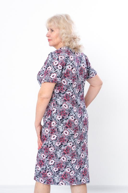 Damen Atmungsaktiver Sommer-Bademantel – Weiche Baumwolle Kulir mit durchgehendem Reißverschluss & Schicken Prints, Alltagskomfort, Sommer, 8205-002 HC