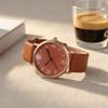 Quartz Watch Elegant Minimalist Analog Wristwatch High Accuracy Three-Pin Watch Suitable for Casual Formal Office Daily Wear Gift