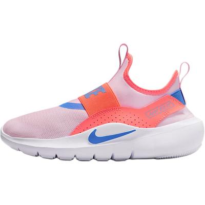 Flex Runner Comfortable Versatile Fashion Trend Shock Absorption Low Top Kids Running Shoes Kids Running Shoes Pink Orange White IF2893-601